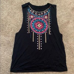 Aztec tank top